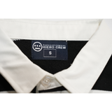 Hiero Crew Heavyweight Rugby -Black & White