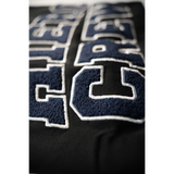 Hiero Crew Chenille Varsity Tee – 345gsm Heavyweight Cotton