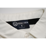 Hiero Crew Heavyweight Rugby Shirt - Blue & White