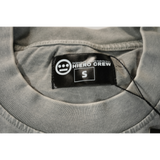 Hiero Washed-Out Heather Grey Tee Shirt (Dry Clean Only)