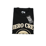 Hiero Crew Chenille & Puff Tee – 345gsm Premium Cotton