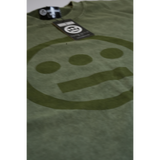 Hiero Washed-Out Print Forest Green Tee (Dry Clean Only)