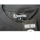 Hiero Crew Chenille & Puff Tee – 345gsm Premium Cotton