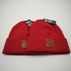 Hiero Leather Patch Beanie