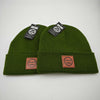 Hiero Leather Patch Beanie