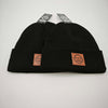 Hiero Leather Patch Beanie