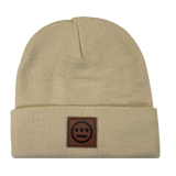 Hiero Leather Patch Beanie